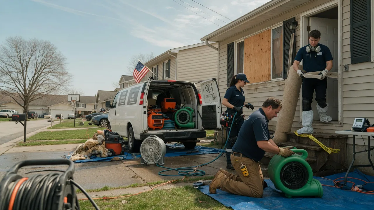 Water Damage Restoration in Webster, SD near me